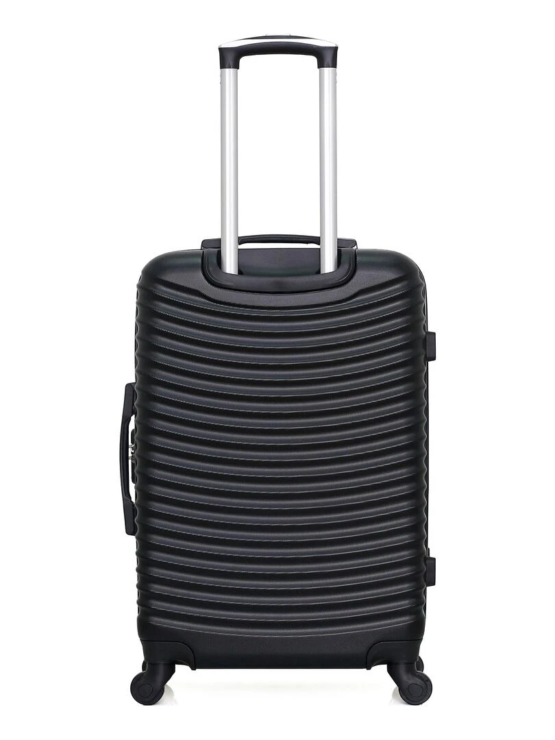 HERO   VALISE WEEKEND ABS ETNA  65 CM 4 ROUES   Noir