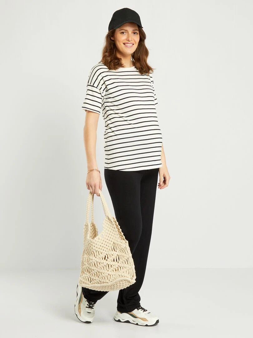 Pantalon de jogging grossesse Noir