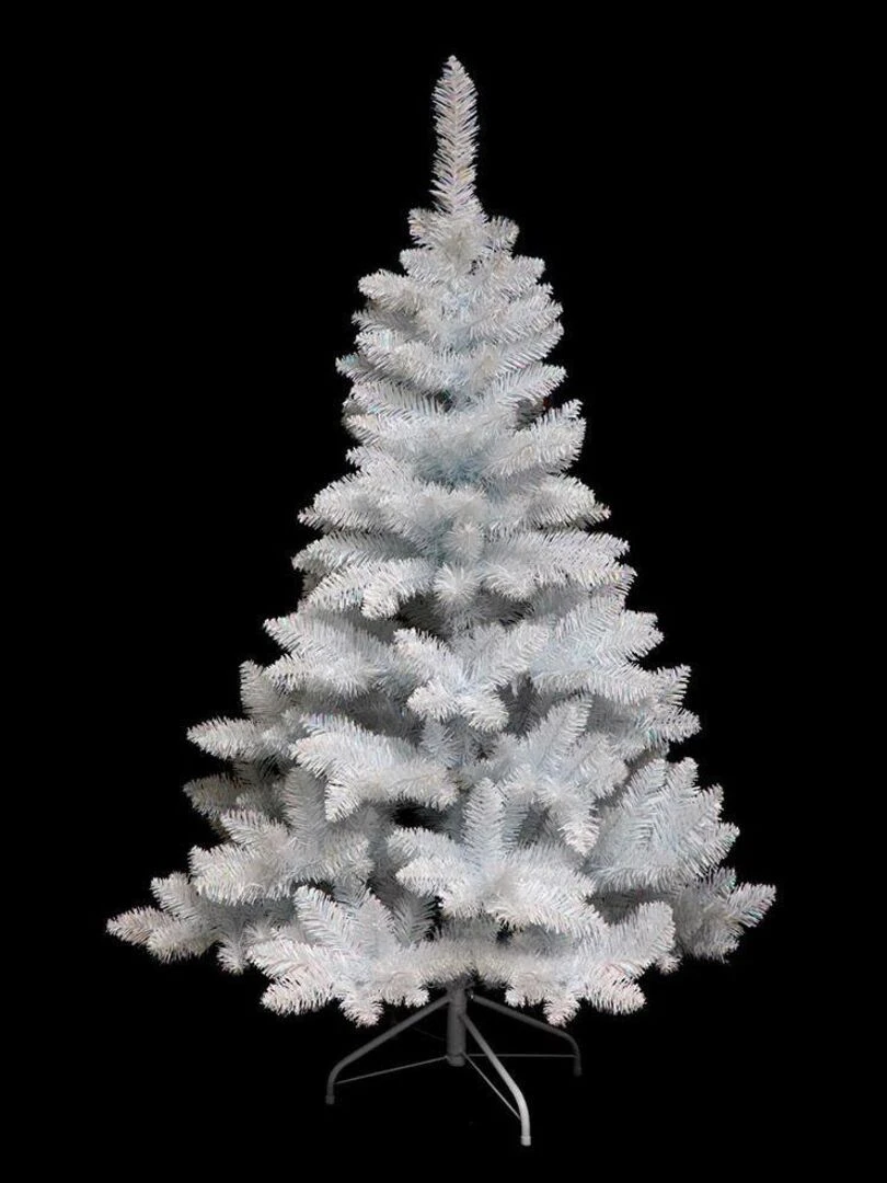 Sapin de Noël Blooming blanc 180 cm Blanc