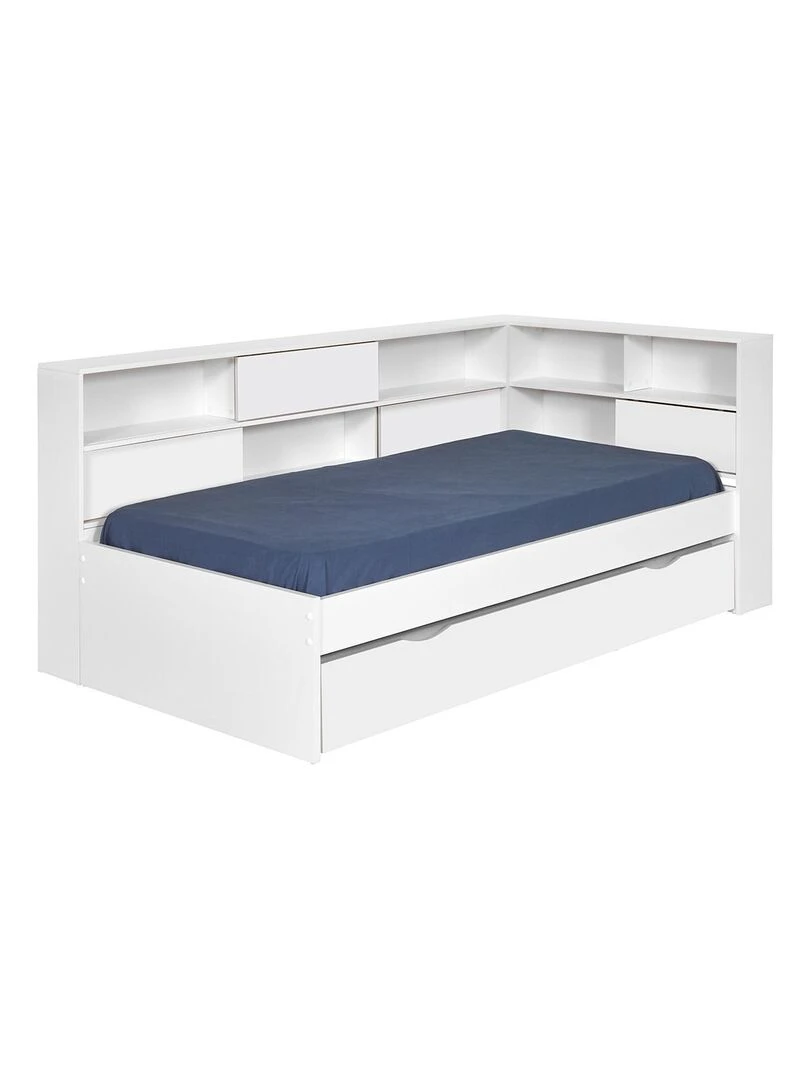 Pack lit cosy avec matelas Play   AKITEN RETAIL   Blanc Blanc
