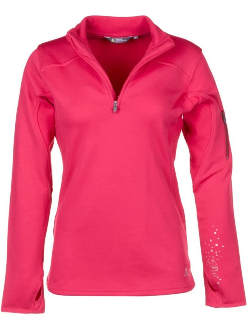 Sweat polarshell femme ANY Rose fushia