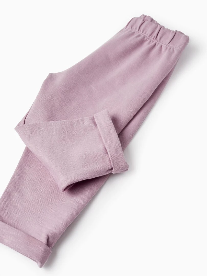 Manteau avec Volants + Pantalon pour Bébé Fille  SICILIAN DAYS   Rose foncé