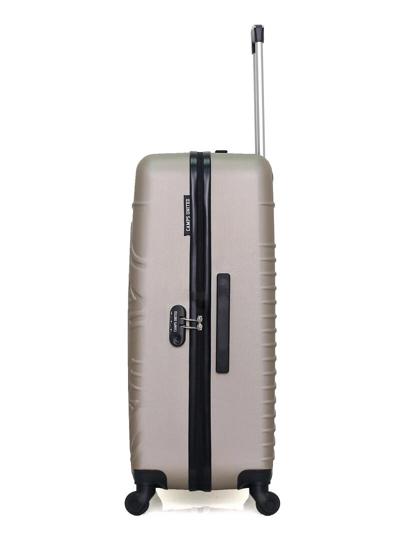 CAMPS UNITED   VALISE GRAND FORMAT ABS CAMBRIDGE 4 ROUES 75 CM   Beige