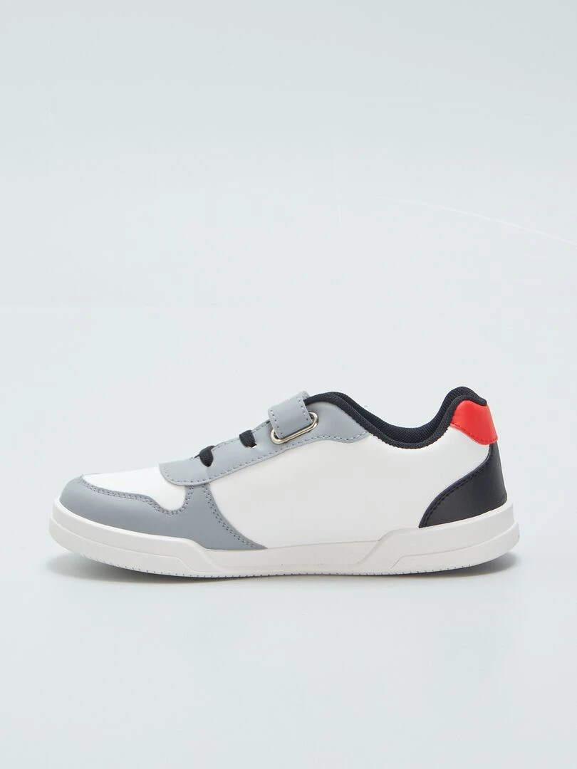 Baskets sneakers 'Spiderman'   Gris/blanc