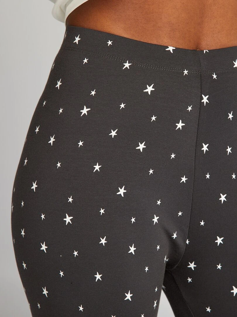 Pyjama long 'Fée clochette'   2 pièces   Blanc