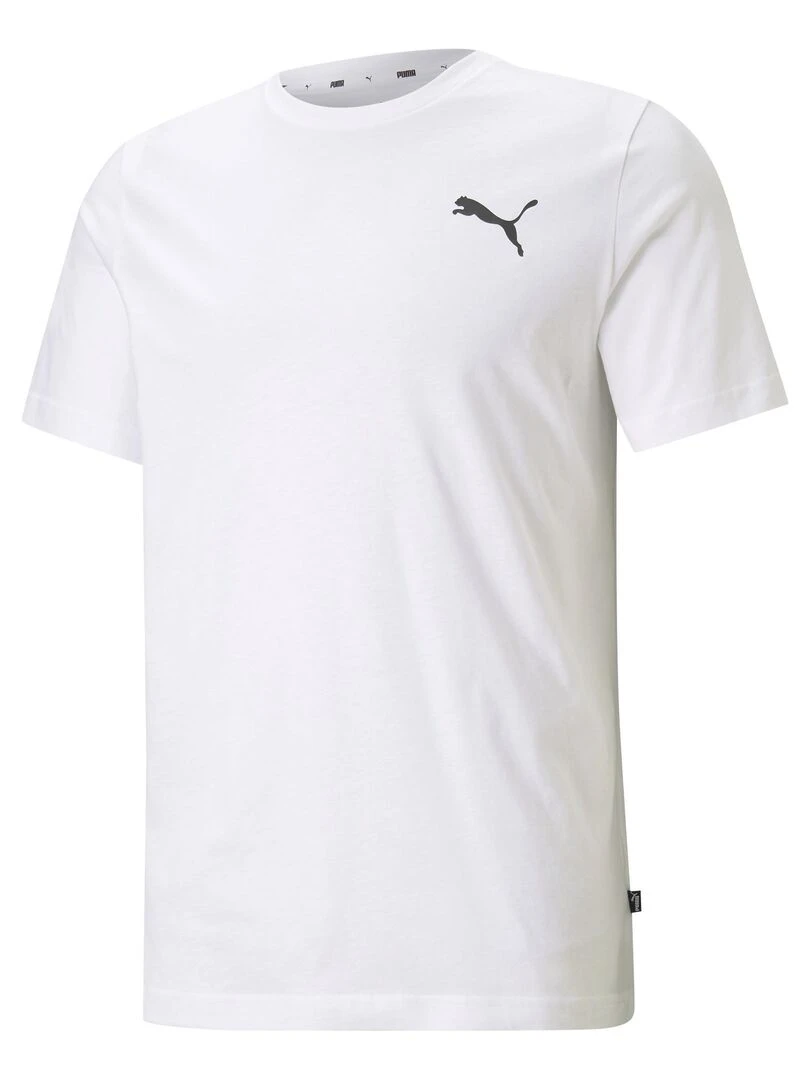 Tee Shirt Puma ESS Small Logo Blanc