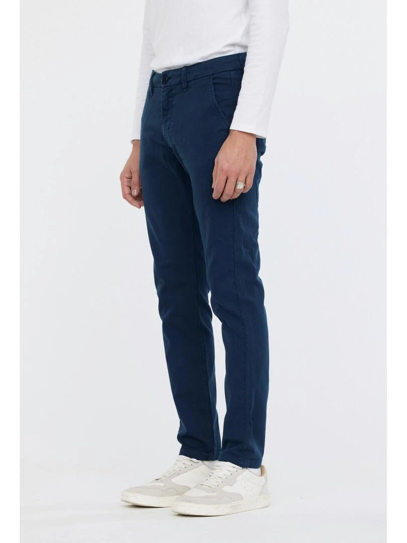 Lee Cooper Pantalon coton slim NEILS Bleu marine