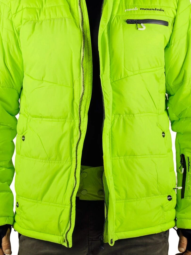 Doudoune de ski homme CAIROP   PEAK MOUNTAIN   Vert anis