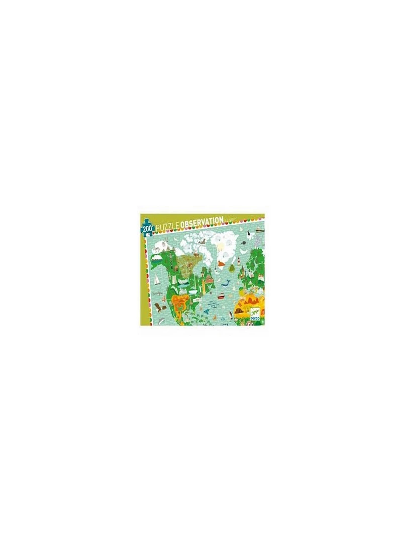 Puzzle Observation 200p Tour Du Monde N/A