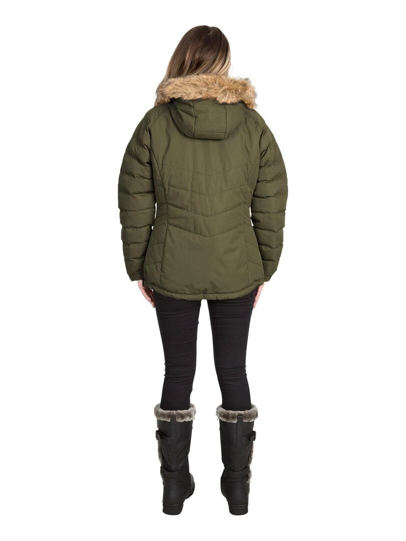 Trespass   Doudoune NADINA   Vert kaki