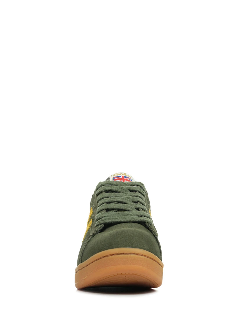 Baskets Equipe Suede   Vert olive
