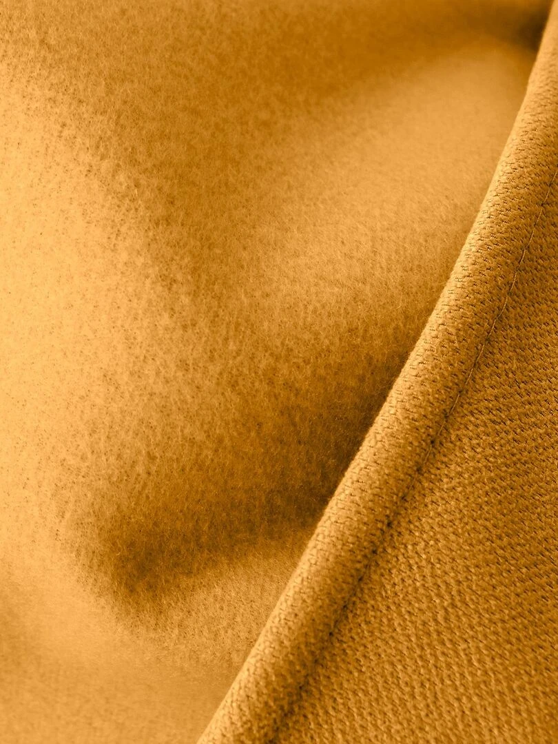 Rideau thermique doublé   Jaune moutarde