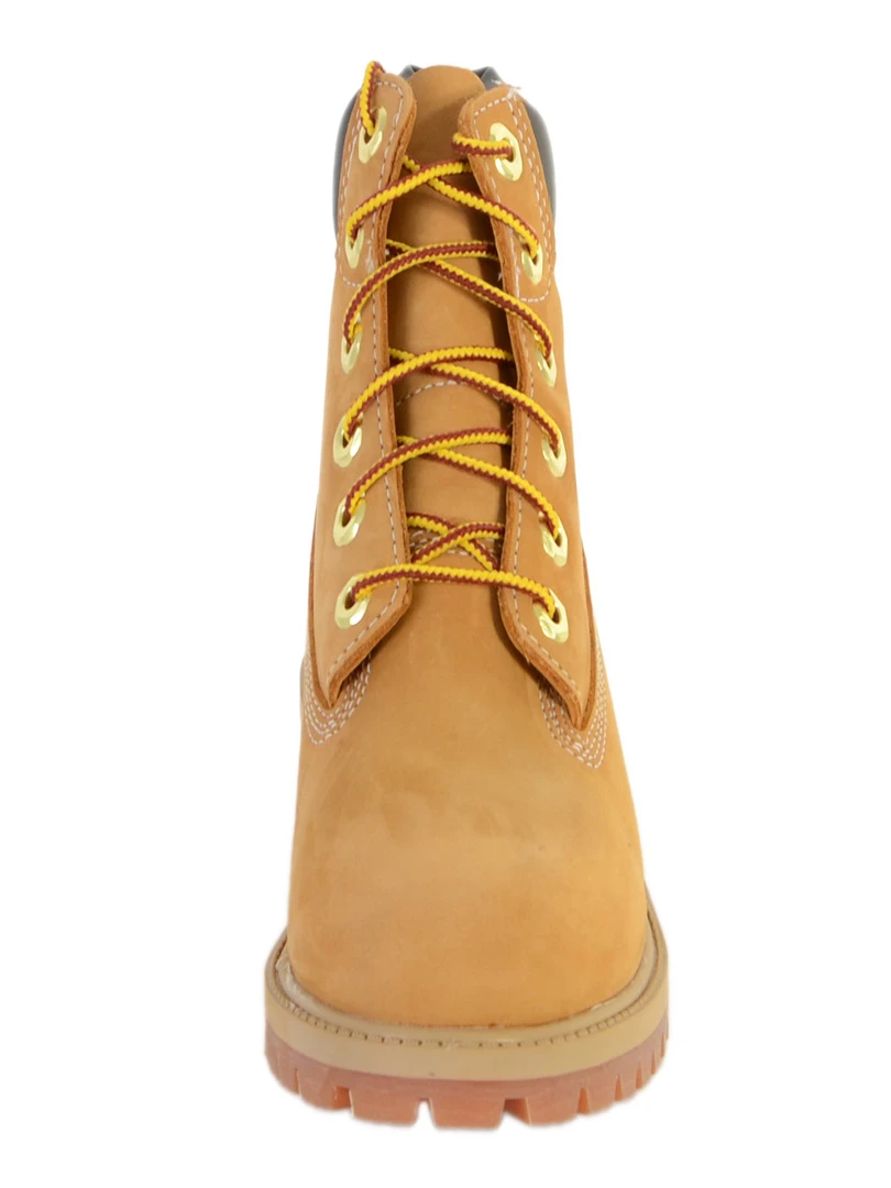 Chaussures Timberland 12909 6in Prem Wheat Nubuc Yell   Jaune