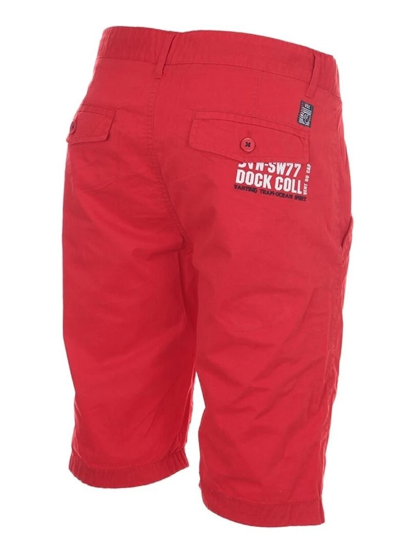 Bermuda homme CANARY VENT DU CAP Rouge