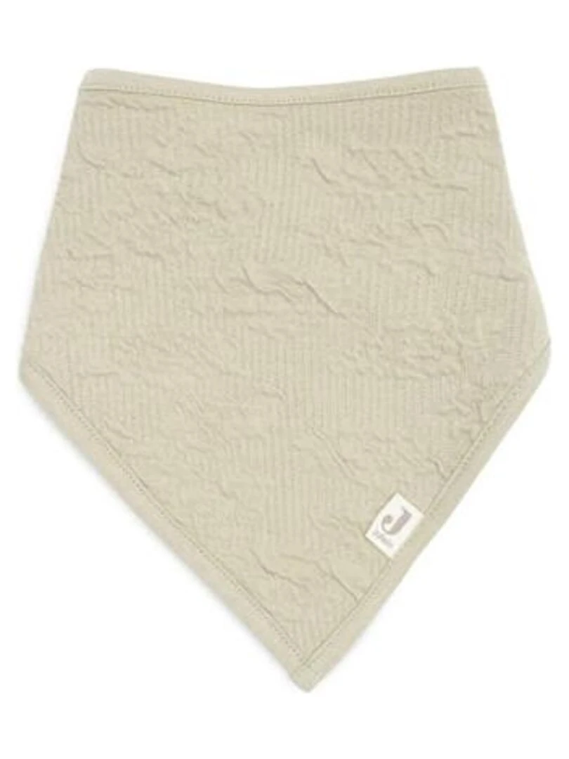 Bavoir Bandana Soft Waves Vert Olive (2pcs)   Jollein   Vert