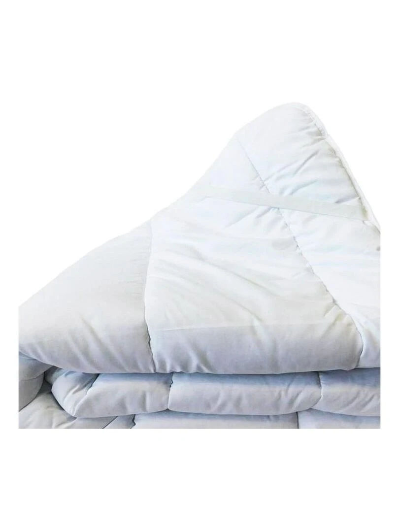 Surmatelas blanc à bouillir 140x190 cm microfibre Blanc