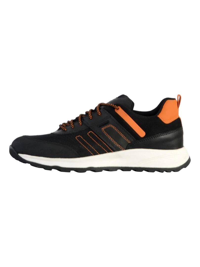Basket à Lacets Geox Terrestre Noir