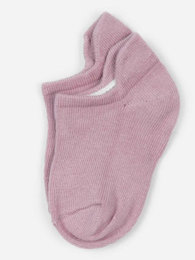 Chaussettes enfant   Vieux rose