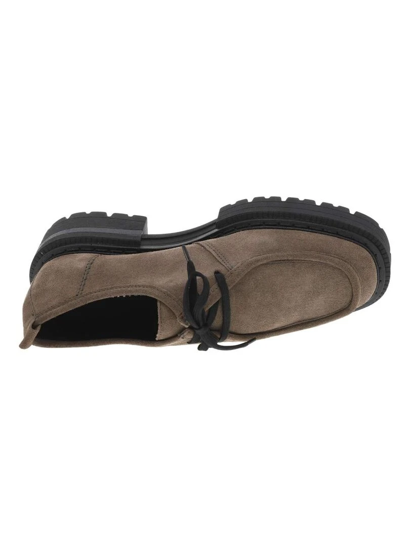 TAMARIS   Derbies cuir   Taupe