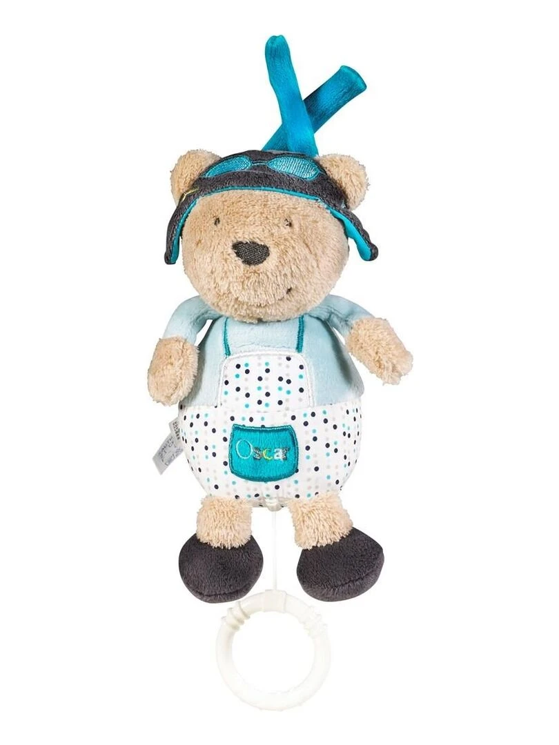 Mini Musical en velours Bleu SAUTHON Bleu