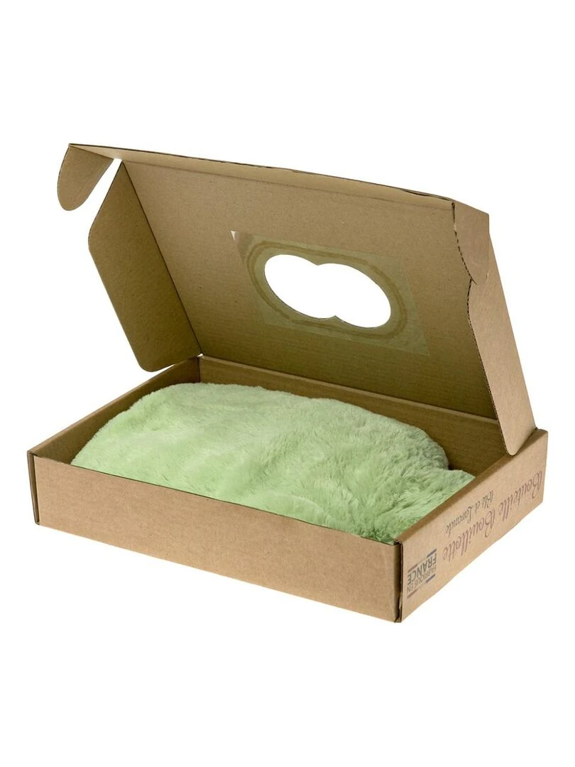 Bouteille Bouillotte micro ondes Vert Pastel Made in France Vert