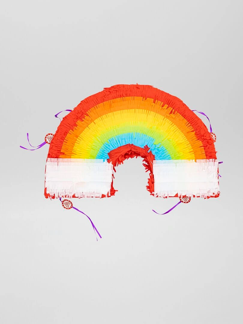 Pinata 'arc en ciel' Rouge
