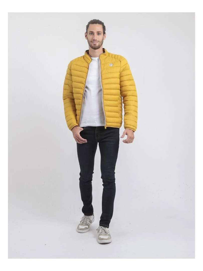 Doudoune légère col montant ZERUBIA   Moutarde