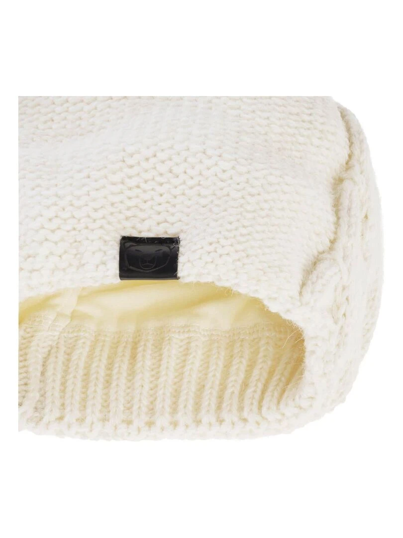 Ensemble Snood Bonnet Moyna   Made in UE   Blanc