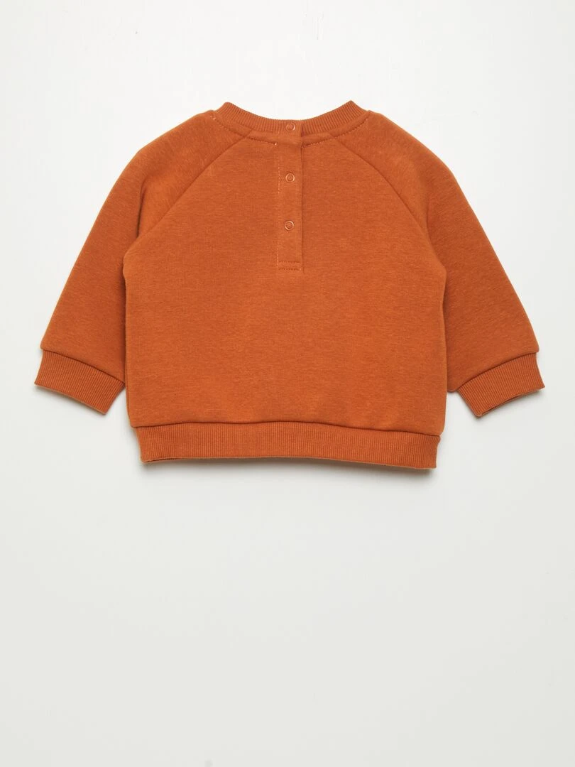 Sweat en molleton 'Disney'   Marron