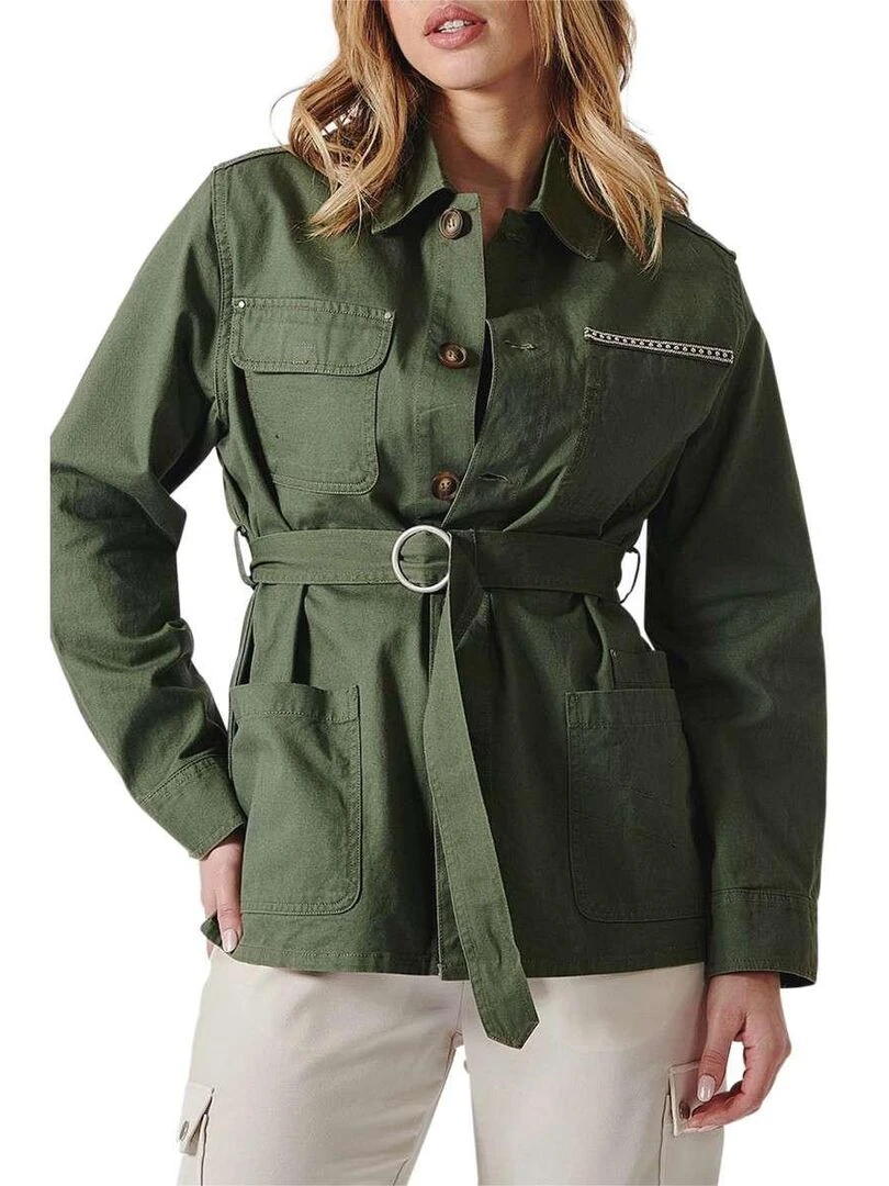 KAPORAL Veste droite CORAL Kaki