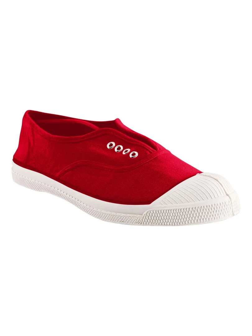Tennis à Lacets Bensimon Elly   Rouge