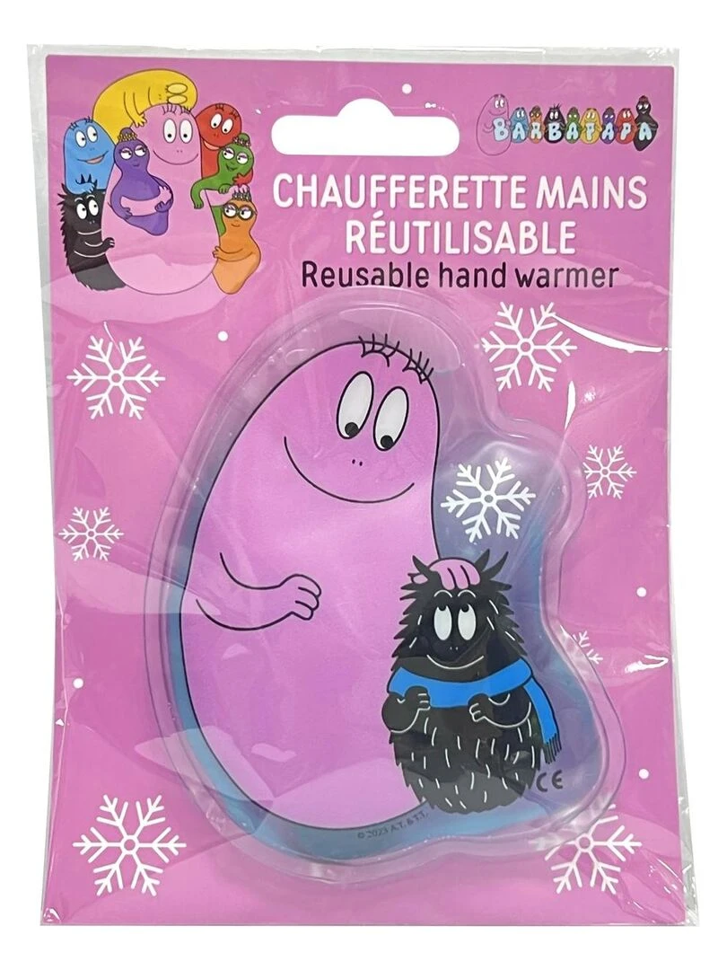 Barbapapa Chaufferette Mains Réutilisable N/A