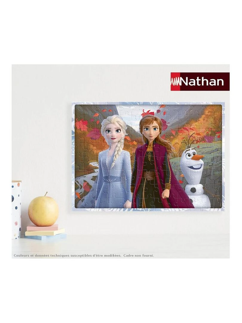 Puzzle 100 pièces : La Reine des Neiges 2 (Frozen 2) : Un monde magique   N/A