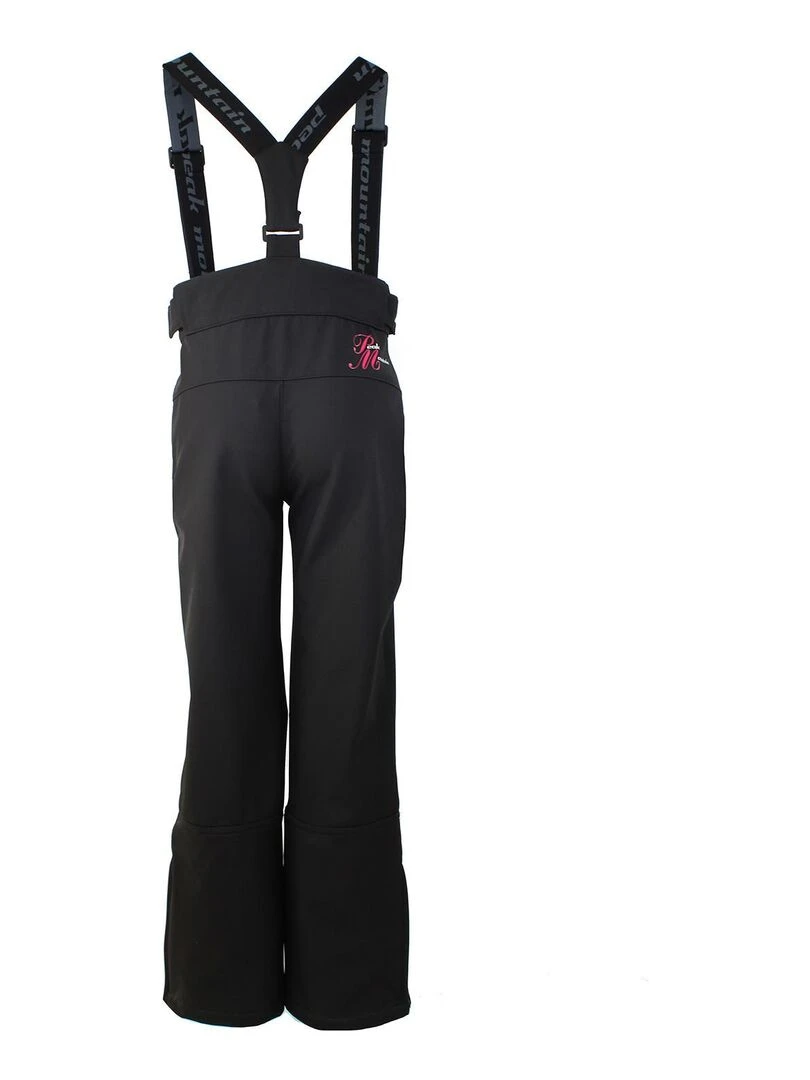 Pantalon de ski fille FASHELL PEAK MOUNTAIN Noir Noir