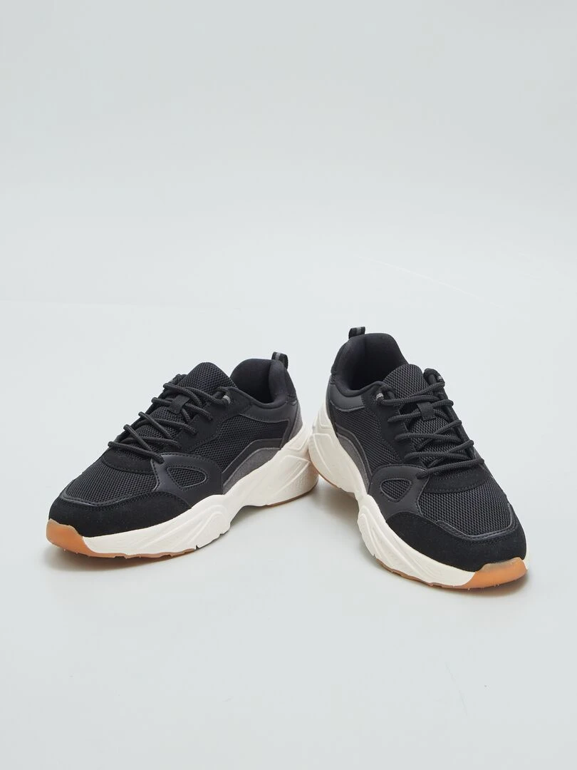 Baskets running   Noir