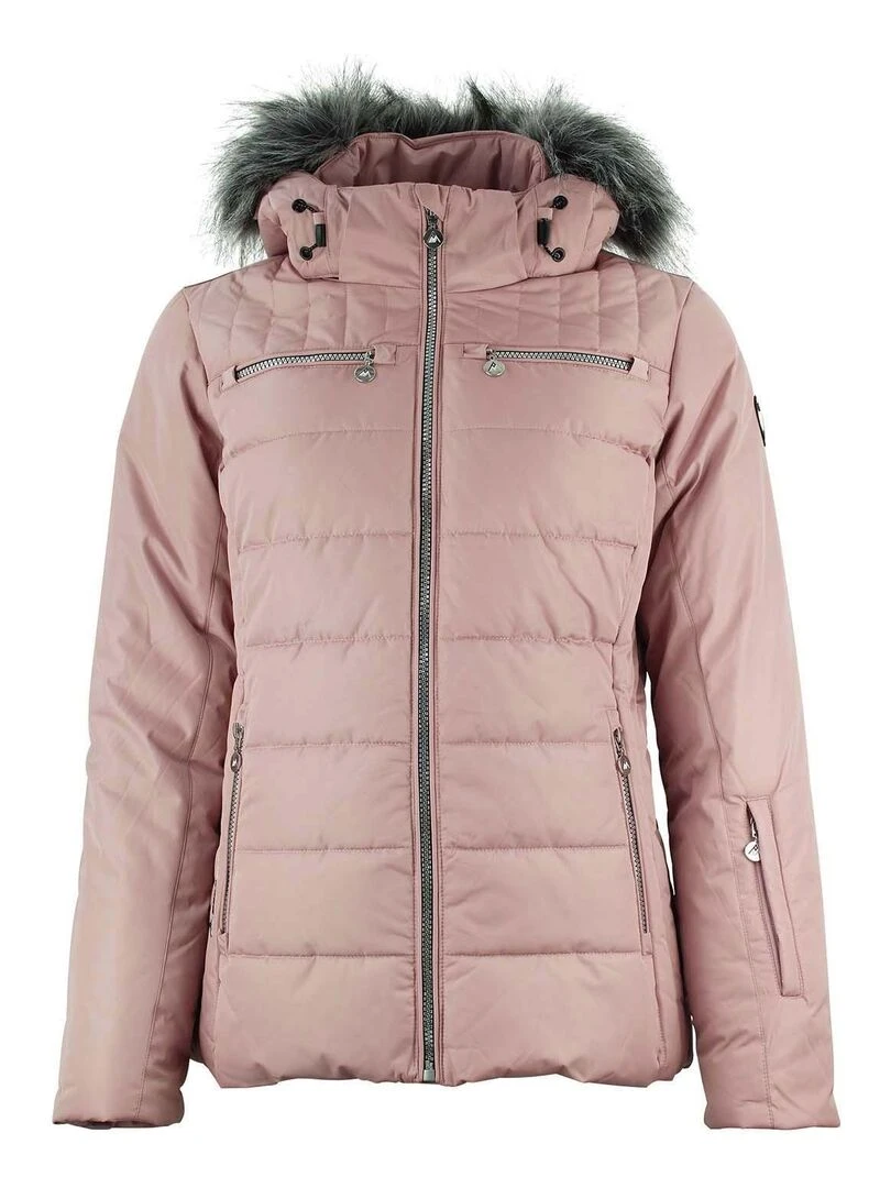 Doudoune de ski femme ASALPO   PEAK MOUNTAIN   Rose