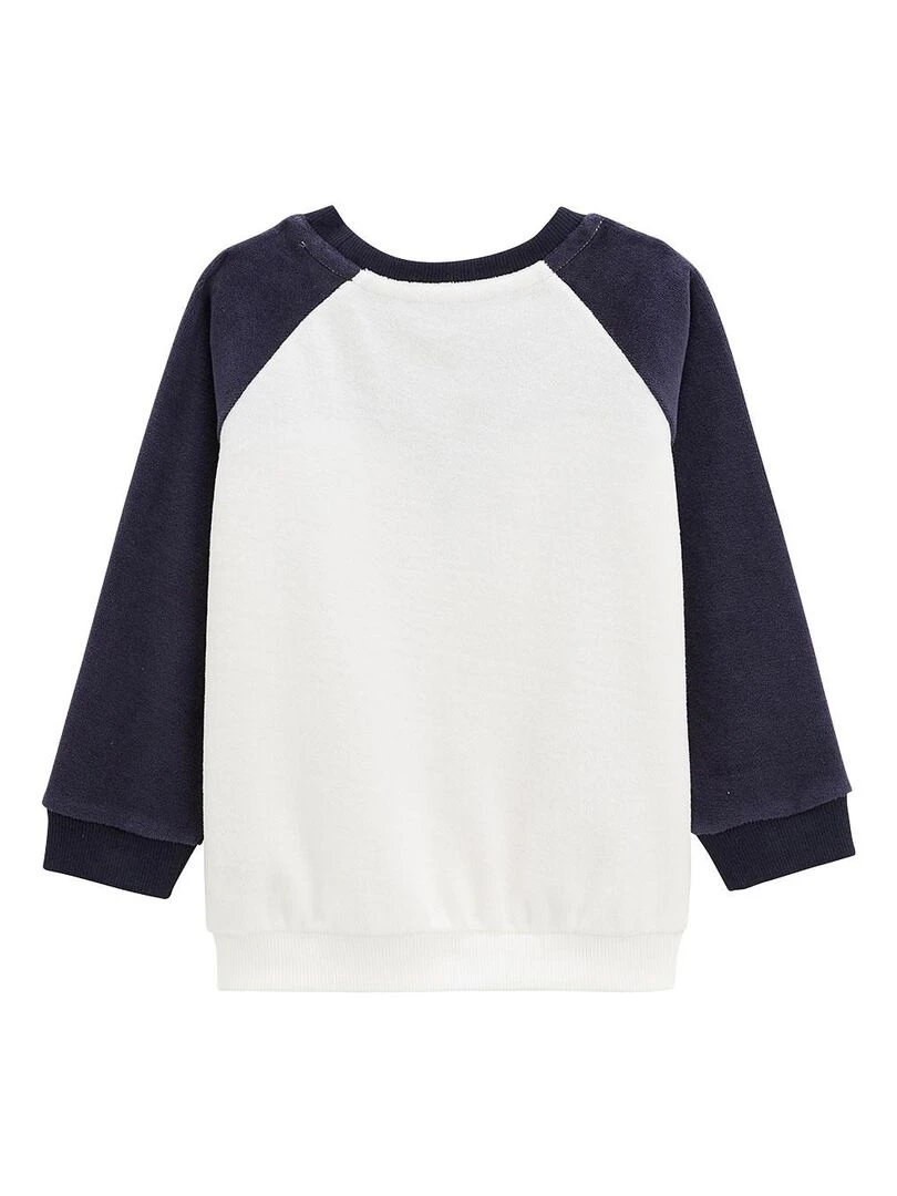 Pyjama enfant en velours Machu Picchu   Bleu