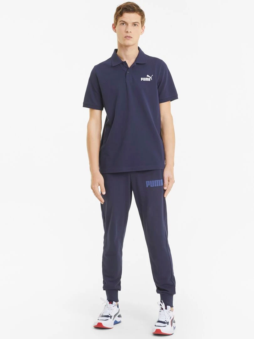 Polo 'Puma' Bleu marine