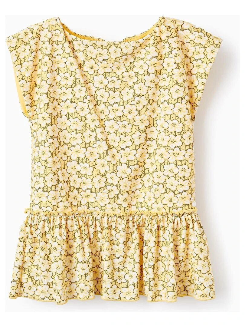 Robe de plage avec protection UV 80 pour fille MATISSE Jaune