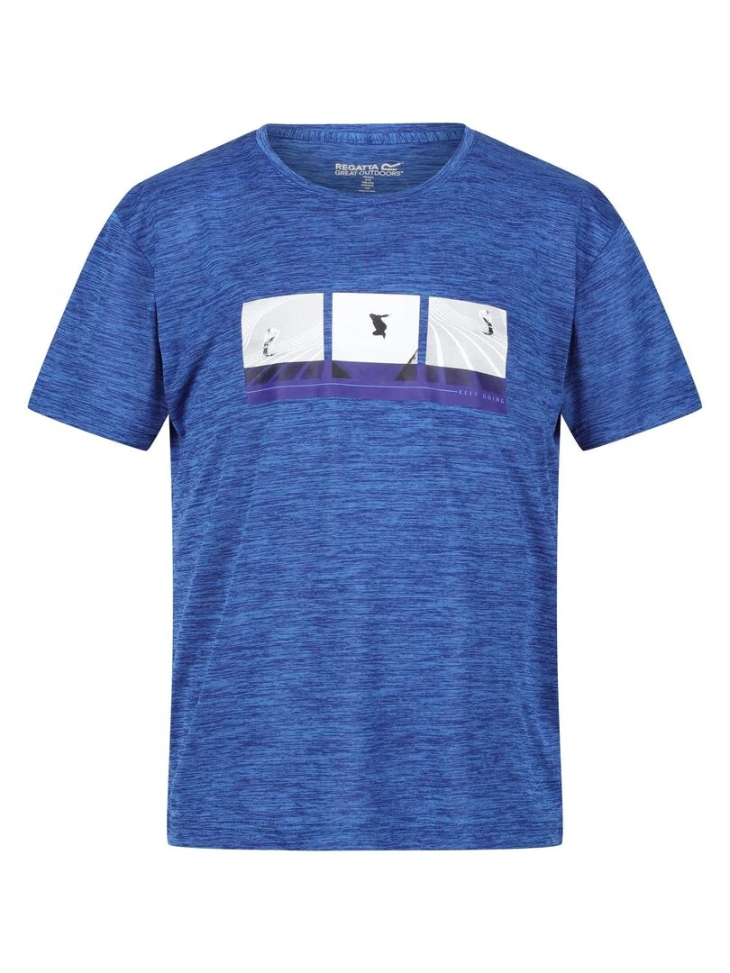 Regatta T shirt FINDLEY Bleu foncé