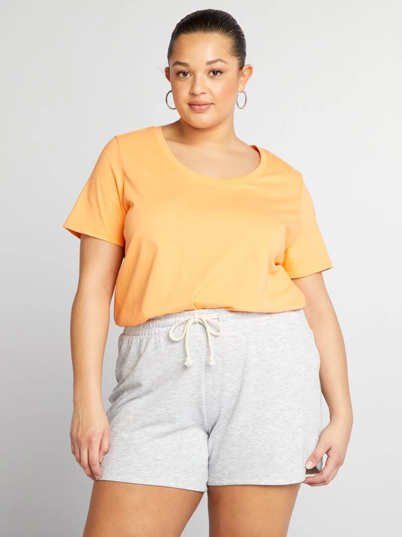 T shirt Uni Orange