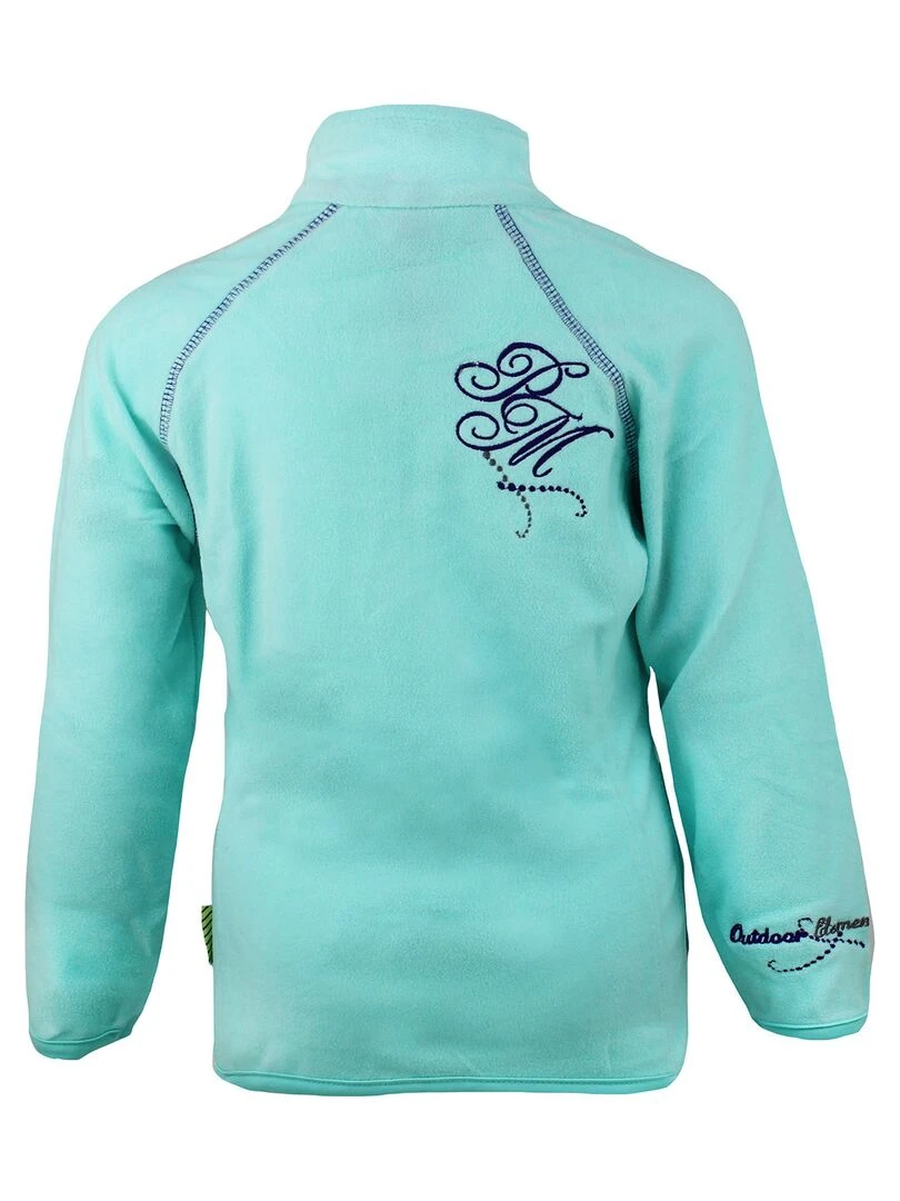 Sweat polaire fille GAFONE PEAK MOUNTAIN Bleu turquoise