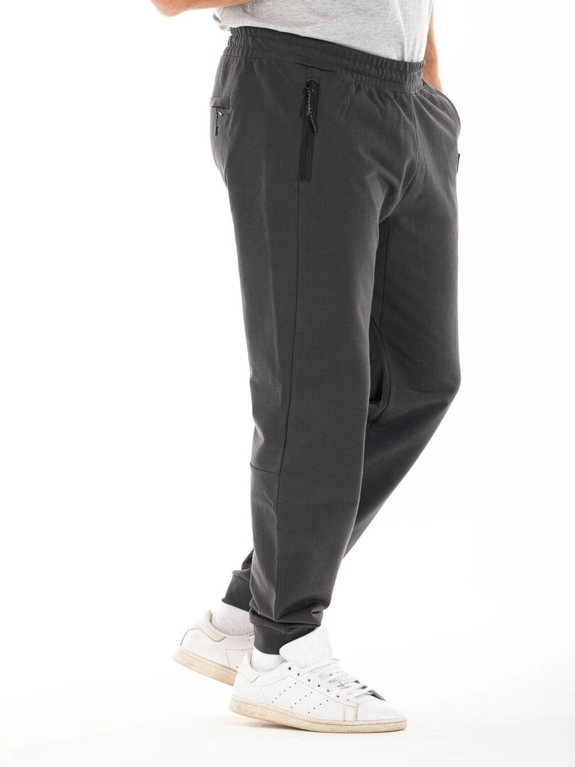 Pantalon de détente en molleton GEROMO 'Rica Lewis' Gris