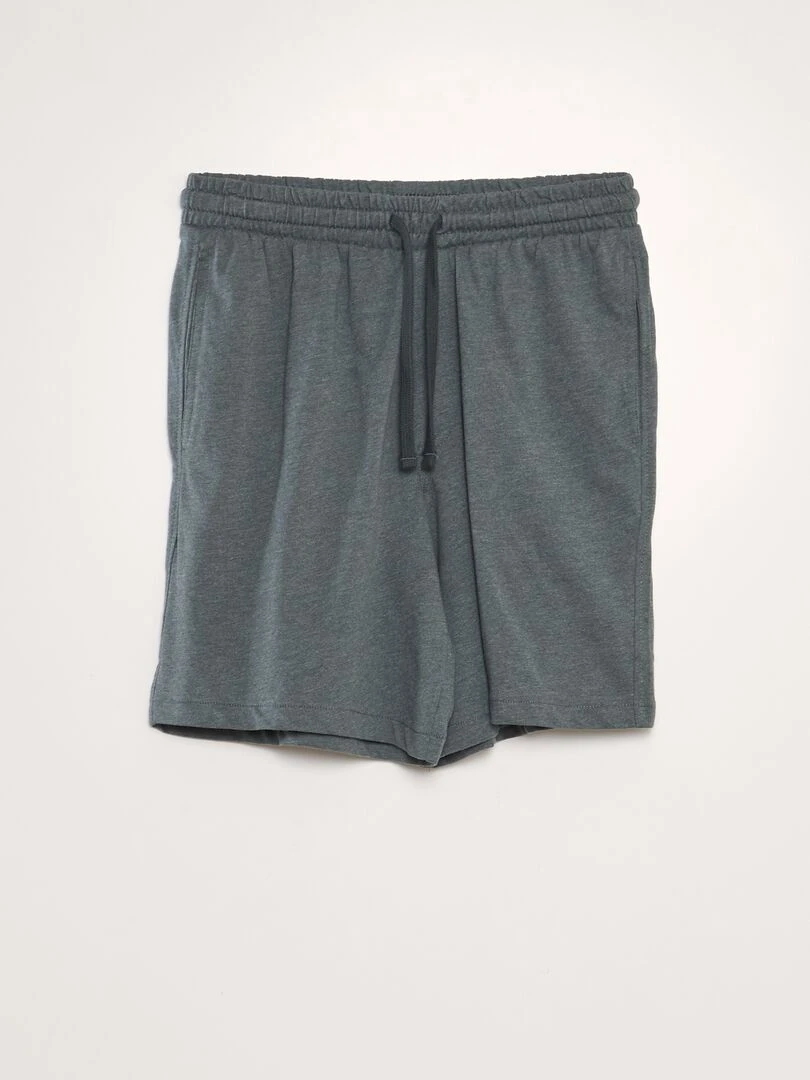 Lot de 2 shorts en jersey   Vert