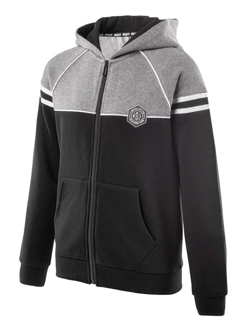 Bejo   Veste à capuche TAMIS   Noir Gris