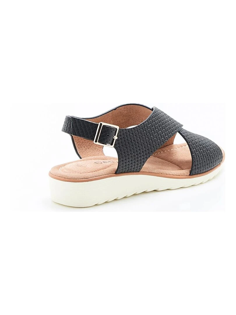 Sandales brides croisées Amortyl   Damart   Noir