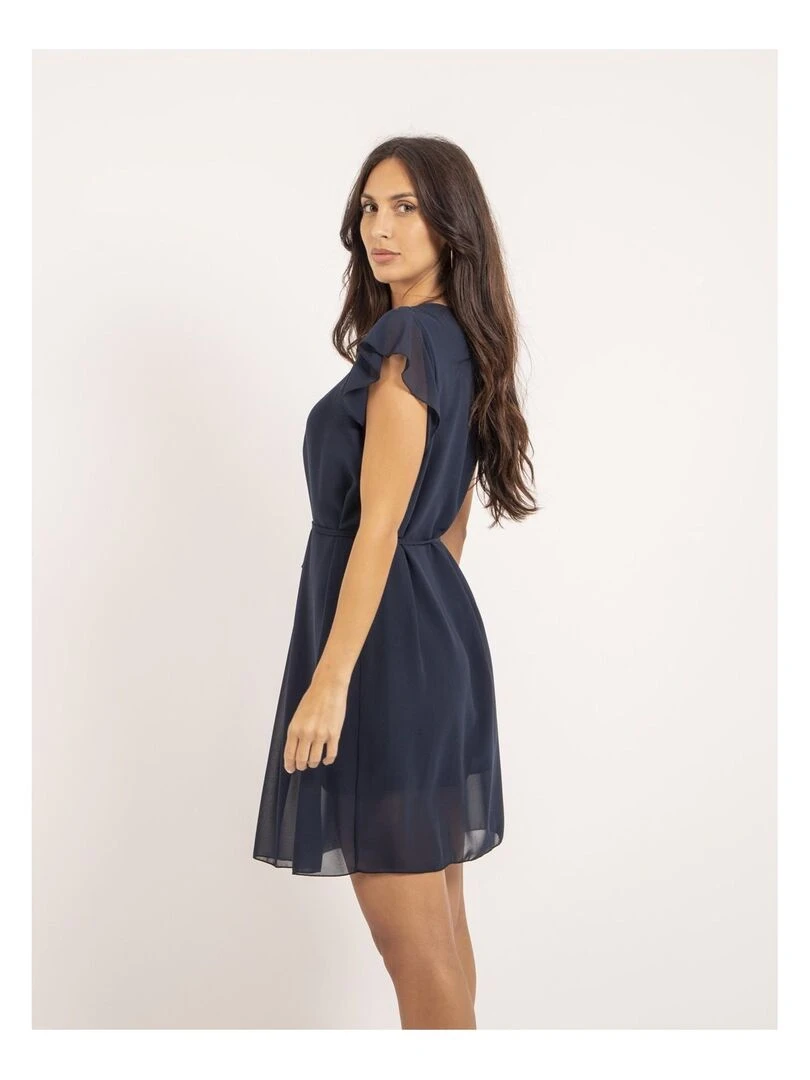 Robe courte IEVE   Bleu marine