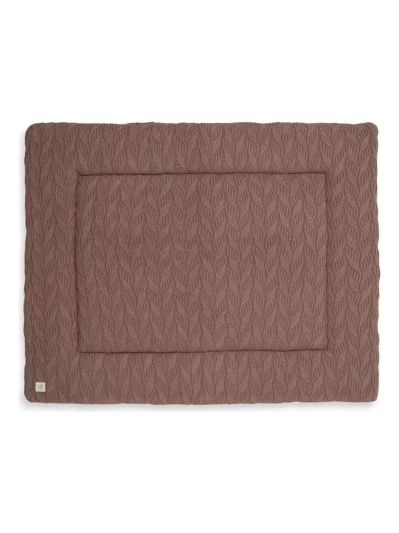 Tapis de parc 80x100cm Spring Knit Chestnut Jollein Marron
