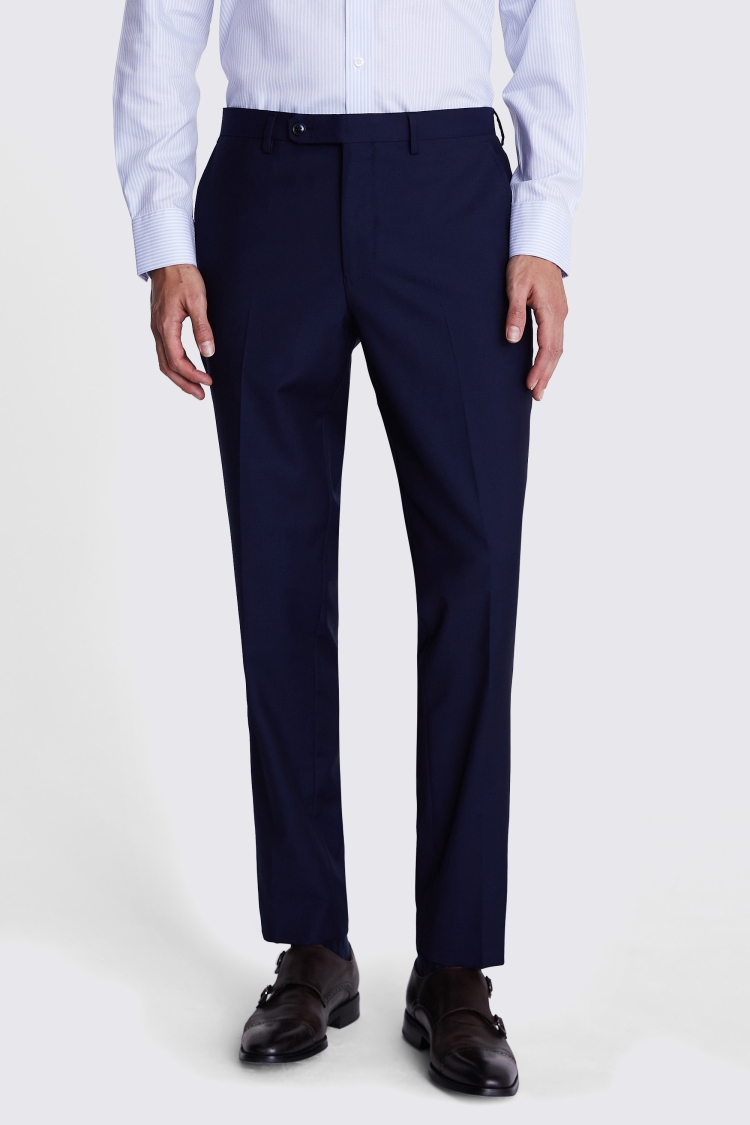 Italian Tailored Fit Navy Jacket   Buy Online at Moss