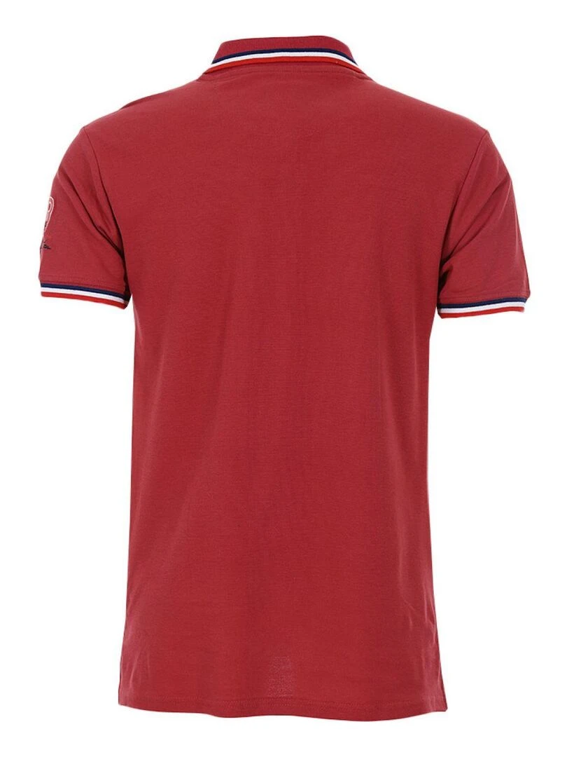 Polo manches longues garçon ECALOR DEGRE CELSIUS Rouge